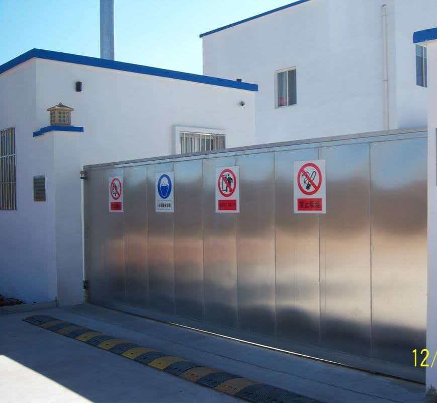 电站专用不锈钢平移门